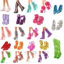 Куклы Барби NK 22 партия/уп., модная женская обувь для куклы Барби, игрушка в подарок, детские игрушки DZ 2024 - купить недорого