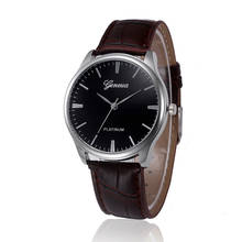 Ретро Бизнес часы женские модные кожаный ремешок кварцевые наручные часы Мужские Топ бренд римские цифры аналоговые часы Relogio # Zer 2024 - купить недорого