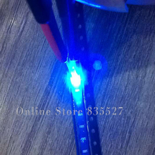 100PCS/LOT 1608 0603 blue SMD LED lamp beads bright LED light emitting diode 2024 - buy cheap