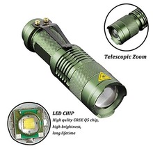 De alta qualidade À Prova D' Água Mini Lanterna LED Zoomable LED Tocha tochas lanterna lâmpadas de luz para a bateria Recarregável 2024 - compre barato