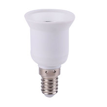 E14 To E27 Base Screw Lamp Light Bulb Holder Converters Adapter White AC220-230V 2024 - buy cheap