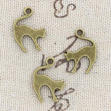 10pcs Charms cat 19x14mm Antique Making pendant fit,Vintage Tibetan Bronze,DIY bracelet necklace 2024 - buy cheap