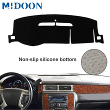 MIDOON Dash Mat Dashboard Cover Dashmat Fit For Chevrolet Suburban Tahoe Avalanche Silverado GMC Yukon Sierra 2007-2013 Dash Boa 2024 - купить недорого