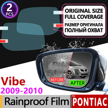 Para pontiac vibe 2009 2010 capa completa anti nevoeiro capa de filme espelho retrovisor à prova de chuva anti-nevoeiro filmes acessórios limpos adesivos 2024 - compre barato