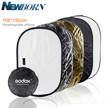 Godox-Reflector de luz plegable 5 en 1, multidisco para estudio de fotografía, foto ovalada, con bolsa de transporte, 39x59 pulgadas, 100x150cm 2024 - compra barato