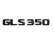 Matt Black " GLS 350 " Trunk Rear Number Letters Words Badge Emblem Decal Sticker for Mercedes Benz GLS Class GLS350 2024 - buy cheap