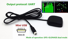 STOTON GNSS series supports GPS GLONASS dual mode operation Mini USB GNSS receiver module 2024 - buy cheap