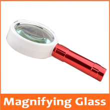 20X LED Illuminated Household Dedicated Handheld Office Reading Magnifier Magnifying Glass Loupe with 10pcs Lamps 2024 - buy cheap