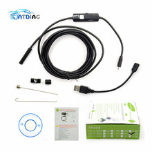 3.5M 7mm Endoscope Camera USB Android Endoscope Waterproof 6 LED Borescope Snake flexible Inspection Camera For Android PC 2024 - buy cheap