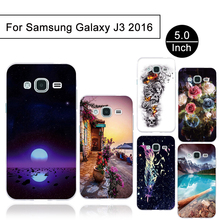 Силиконовый чехол для Samsung Galaxy J3 2016 J320 SM-J320F чехол с принтом для Samsung Galaxy J3 2015 мягкие чехлы из ТПУ 2024 - купить недорого