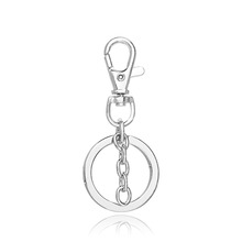 1Pc Rhodium Lobster Clasps Key Ring Key Chain For DIY Bag Charm Findings 2024 - buy cheap