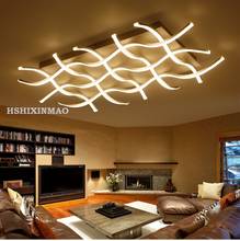 Rectangular acrylic modern living room bedroom ceiling lamps square home business LED Ceiling lights 110-240V 2024 - buy cheap