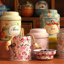 Europe type style Tea caddy receive box candy storage box wedding favor tin box cable organizer container household 2024 - buy cheap