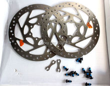 Rotor com 6 parafusos para rotores de bicicleta mtb, rotores de disco de 160mm para rt51 2024 - compre barato