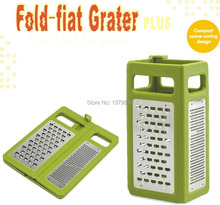 4 in 1 kitchen grater, Folds Flat grater for easy storage 2024 - buy cheap