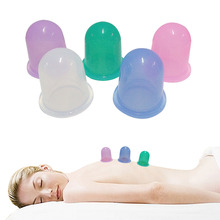Massagem corporal anticelulite, copo de silicone a vácuo, 1 peça 2024 - compre barato