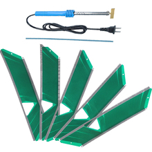 Qianyinuo 5pcs Flat Cable & 1set SolderingT-Iron For SAAB 9-3 & 9-5 ET SID-2 LCD Display Instrument Pixel Repair Ribbon Cable GW 2024 - buy cheap