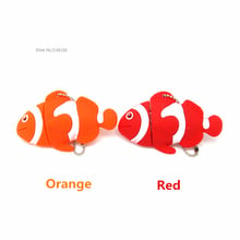 cartoon finding nemo funny clown fish usb flash drive real capacity pen drive memory stick u disk 4gb 8gb 16gb 32gb metal chain 2024 - buy cheap