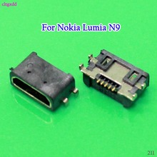 Cltgxdd 10 unids/lote Micro Usb puerto de carga Dock Socket conector Jack para Nokia Lumia N9 N800 800 900 N710 N603 610 conector de carga 2024 - compra barato