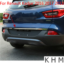 For Renault Kadjar 2016 2017 2018  Stainless Steel Rear Tail Trunk Lid Cover Trim 1 pcs Car-styling 2024 - buy cheap