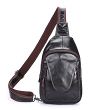 Bolsa masculina de couro bovino genuíno, bolsa fashion com alça de ombro transversal de couro bovino, bolsa de viagem com mochila 2024 - compre barato