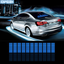 Music Car Sticker Sound Activated Equalizer Neon Light Car Styling for Dodge charger journey challenger caliber caravan 90x25cm 2024 - buy cheap