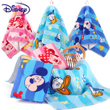 Disney Newborn Soft Cotton Cartoon Mickey Minnie Gauze Towel Wash Towel Baby Boy Girl Wash Towel Children's Square Towel 25*50cm 2024 - buy cheap