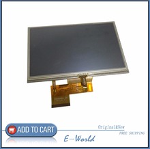 Pantalla LCD Original de 4,3 pulgadas AT043TN24 V4 V.4 20000494-04, con digitalizador de pantalla táctil para GPS, envío gratis 2024 - compra barato