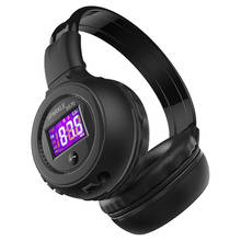 Фанатик B570 стерео Bluetooth наушники Беспроводной наушники ЖК-дисплей Экран FM радио TF карты MP3 играть С микрофоном 2024 - купить недорого