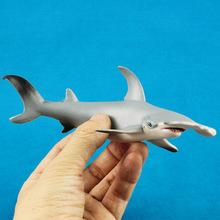Морской организм глубоководная акула-молот модель Морская жизнь животные монстр игрушки коллекция подарок декор для спальни для детей 19 см 2024 - купить недорого