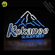 Kokanee-letreros de neón para cerveza, luces de tubo de cristal, ventanas de recreación, luces de neón icónicas, a la venta 2024 - compra barato
