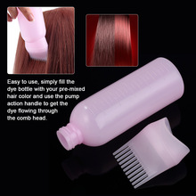 120ml tintura de cabelo garrafa aplicador escova dispensação kit ferramenta de coloração do cabelo salão de beleza acessórios de tingimento de cabelo 2024 - compre barato
