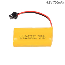 4,8 V 700mah 2/3AA Ni-CD pack de batería recargable para Jiaqi TT660 662 665 control remoto coche deformación robot de juguete eléctrico parte 2024 - compra barato