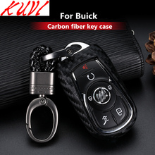 New Carbon Silicone Key Ring Case for OPEL Astra Buick Encore Envision New Lacrosse Chevrolet Car Styling Fiber Cover 2024 - buy cheap