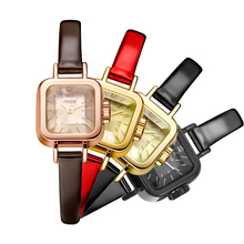 Julius Lady-Reloj de pulsera de cuero para niños y niñas, Mini reloj de pulsera elegante a la moda, regalo de cumpleaños 2024 - compra barato