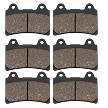 Cyleto Motorcycle Front and Rear Brake Pads for YAMAHA XVZ 1300 Royal Star 1996 1997 1998 XVZ1300 Tour Classic 1996-2001 2024 - buy cheap