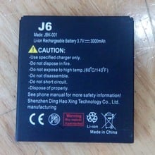 Original Jeep J6 Battery 3000mah for Jeep J6 Android4.2 3G Smart Mobile phone 5inch Screen MTK6582 Quad Core-free shipping 2024 - buy cheap