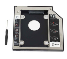 WZSM Новый 12,7 мм SATA 2nd SSD HDD Caddy для HP Pavilion HDX18 HDX18T DV8 DV8T жесткий диск Caddy 2024 - купить недорого