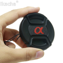 Size 49mm 52mm 55mm 58mm 62mm 67mm 72mm 77mm Snap-On Lens Front Camera Lens Cap Cover for Sony Alpha DSLR Lens Protector 2024 - buy cheap