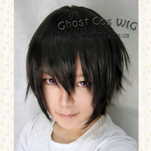 Lelouch Lamperouge Black Anime short cosplay Wig  + Wig Cap 2024 - buy cheap