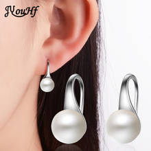 JYouHF Small 8mm Pearl Earrings for Women Girl Korean Style White Gold Color Wedding Party Stud Earrings Female Fashion Jewelry 2024 - buy cheap