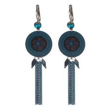 Blue Bohemia Long Tassels Earrings For Women Fashion Handmade Statement Dangle Earrings Ethnic Jewelry Brincos Pendientes 2024 - buy cheap