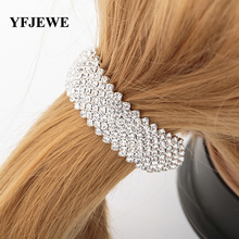 YFJEWE Fashion Hair Styling Women Hair Jewelry high-quality Wedding Accessories Bridal Crystal Rhinestone Hairbands Women #H011 2024 - buy cheap