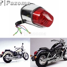 Motorcycle 12V Red Lens Rear Taillight Running Brake Light For Honda VT C2 Shadow Sabre 1100 Aero ACE Valkyrie Chopper 2024 - buy cheap