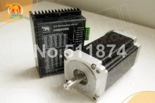 New CNC! Wantai  Nema 34 Stepper Motor WT86STH118-6004A 1232oz-in+Driver DQ860MA 7.8A 80V 256Micro CNC Mill Cut Grind Embroidery 2024 - buy cheap