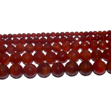 Faceted Natural Stone Red Agates Stone Loose Beads 4 6 8 10 12 MM Pick Size For Jewelry Making DIY Bracelet Necklace Material 2024 - buy cheap