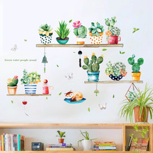 Nordic Style 71*99cm Cactus Posters and Prints Wall Sticker Flower Pictures Paintings for Living Room Bedroom Home Decoration Wa 2024 - buy cheap