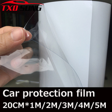 Película protectora de vinilo transparente para bicicleta, película de protección de coche, 20CM x 1M/2M/3/4/5M 2024 - compra barato
