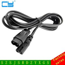 30cm 180cm IEC 60320 C8 Plug to C7 Receptacle Male to Female Extension Power Supply Main Adapter Cable 2024 - buy cheap