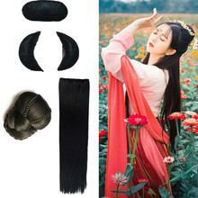 La Dinastía Han cosplay Zheng rendimiento conjunto de cabello antiguo chino de la dinastía de pelo accesorios del pelo de la princesa clásico pelo 2024 - compra barato